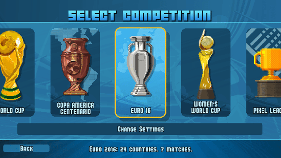 Pixel Cup Soccer 17 Screenshot