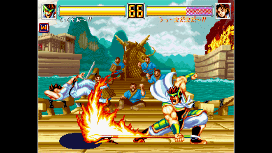 ACA Neo Geo: World Heroes 2 Jet Screenshot