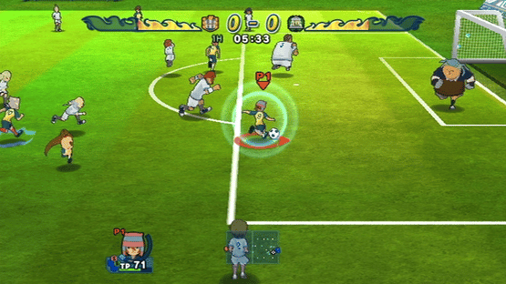 Inazuma Eleven Strikers Screenshot