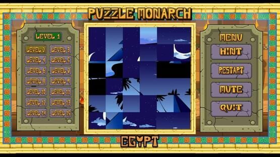 Puzzle Monarch: Egypt cover