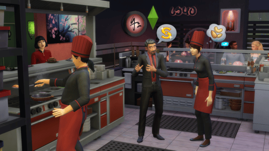 The Sims 4: Dine Out Screenshot