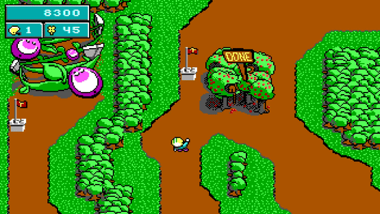 Commander Keen in Keen Dreams Screenshot