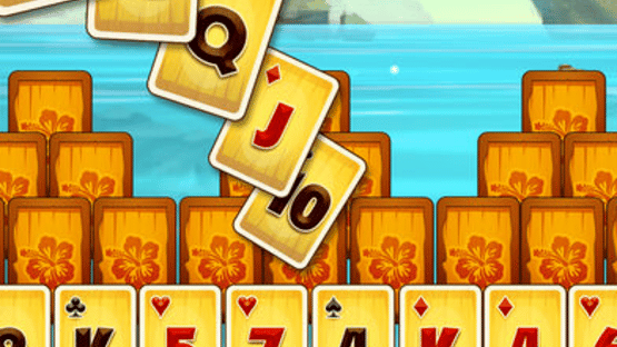 Tiki Solitaire TriPeaks Screenshot