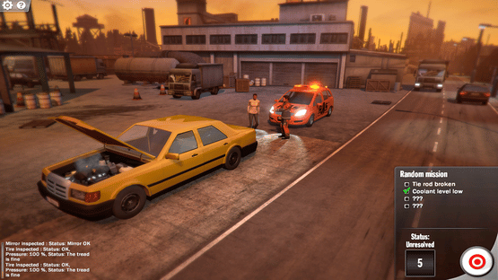 Roadside Assistance Simulator Screenshot