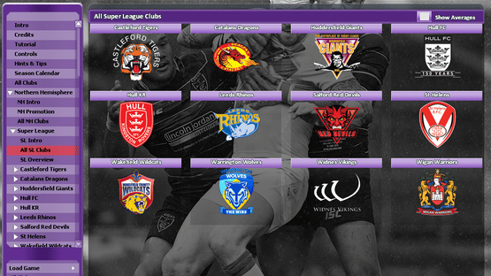 Rugby League Team Manager 2015 Screenshot