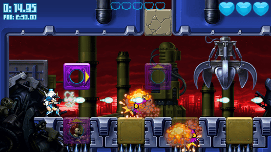 Mighty Switch Force! Hyper Drive Edition Screenshot