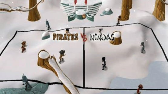 Pirates vs. Ninjas Dodgeball Screenshot