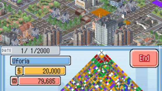 SimCity DS Screenshot