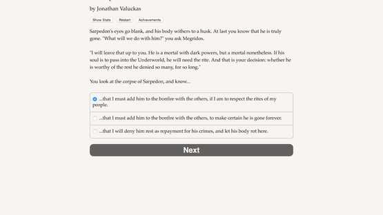 Champion of the Gods Screenshot