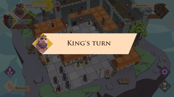 King and Assassins: The Board Game Screenshot