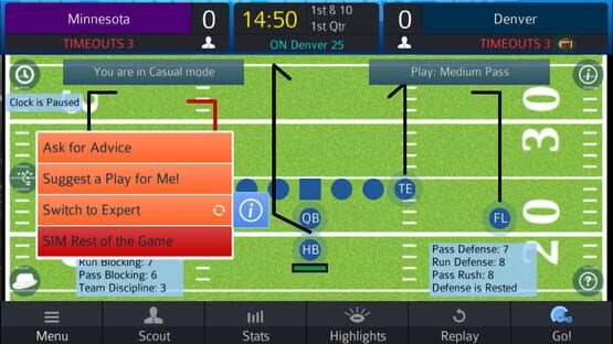 Pro Strategy Football 2019 screenshot 4