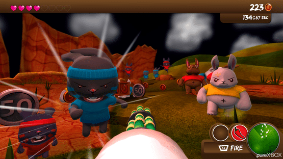 Blast 'Em Bunnies Screenshot