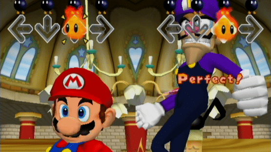 Dance Dance Revolution Mario Mix Screenshot