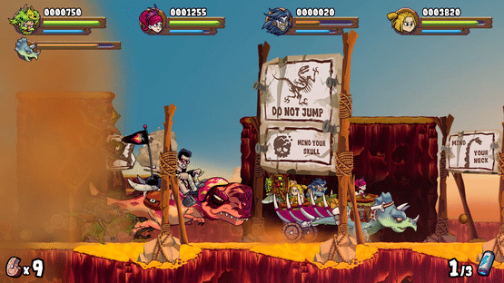 Caveman Warriors Screenshot