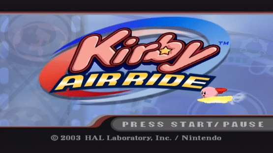 Kirby Air Ride Screenshot