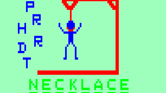 Videocart-18: Hangman Screenshot