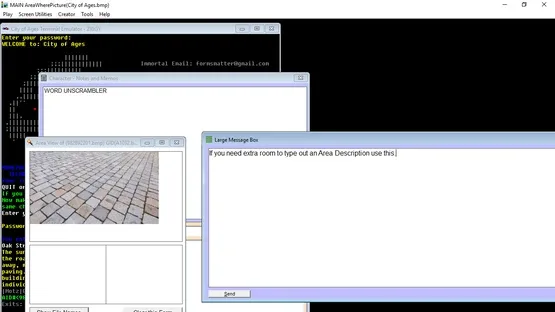 City of Ages: Picture Supportive Text MUD screenshot 5