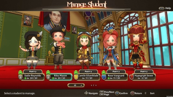 Valthirian Arc: Hero School Story Screenshot