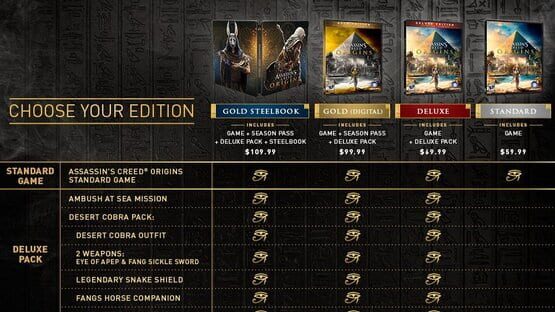 Képernyőkép erről: Assassin's Creed: Origins - Deluxe Edition