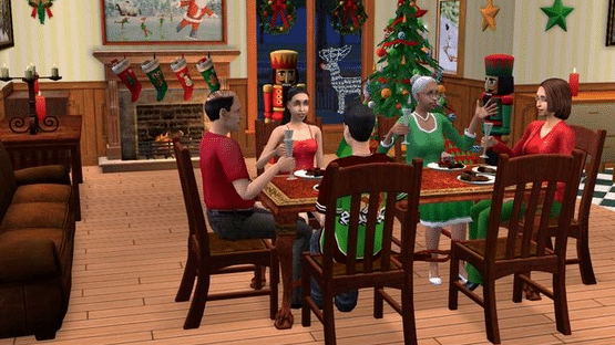 The Sims 2: Holiday Party Pack Screenshot