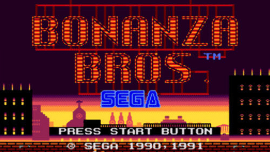 Bonanza Bros. Screenshot