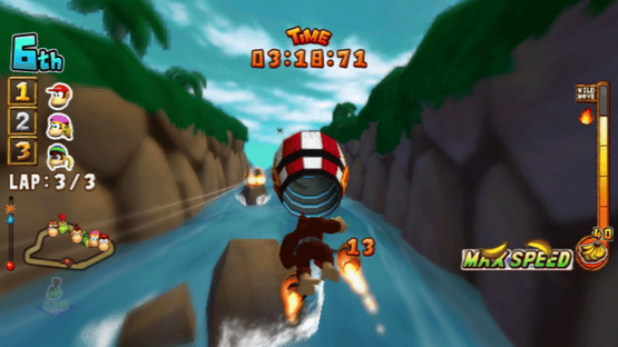 Donkey Kong Barrel Blast Screenshot