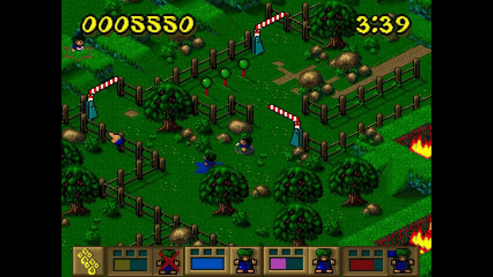 Lemmings Paintball Screenshot