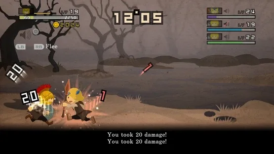 Half Minute Hero: Super Mega Neo Climax Ultimate Boy gameplay screenshot 1