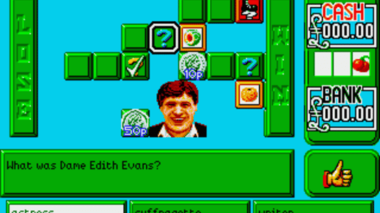 Emlyn Hughes Arcade Quiz Screenshot