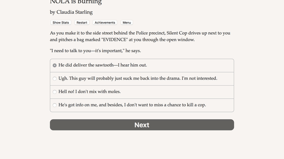 NOLA is Burning Screenshot