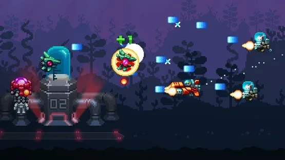 Aqua Kitty: Milk Mine Defender gameplay screenshot 5