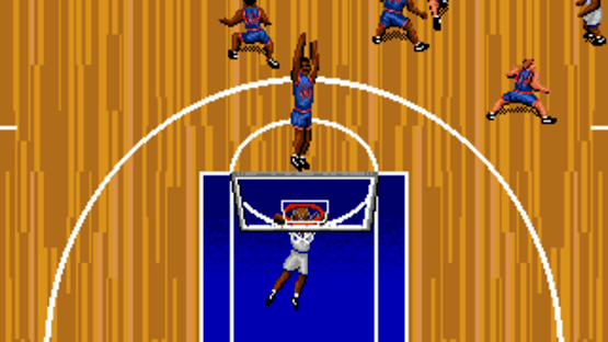 NBA Action '95 starring David Robinson Screenshot