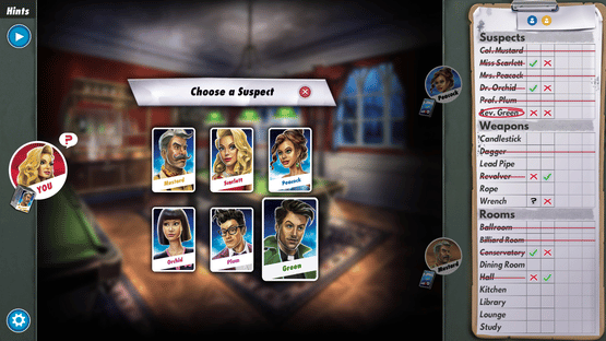 Clue/Cluedo: The Classic Mystery Game Screenshot