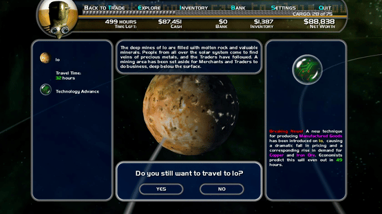 Space Trader: Merchant Marine Screenshot