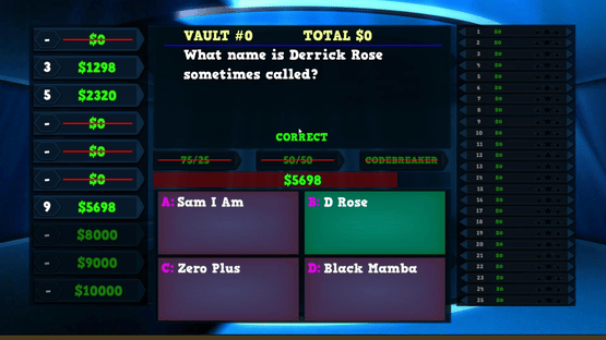 Trivia Vault Basketball Trivia Screenshot