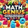 Cover thumbnail for Math Genius: Multiplication