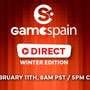 GameSpain Direct: Winter Edition 2026 logo
