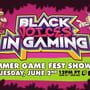 Black Voices in Gaming: Summer Game Fest Showcase 2026 logo