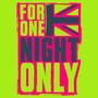 For One Night Only 2026 logo