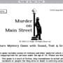 Murder on Mainstreet