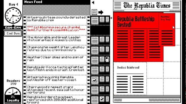 the republia times game